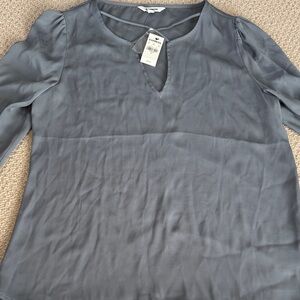 NWT-Express Light Gray Women's Blouse